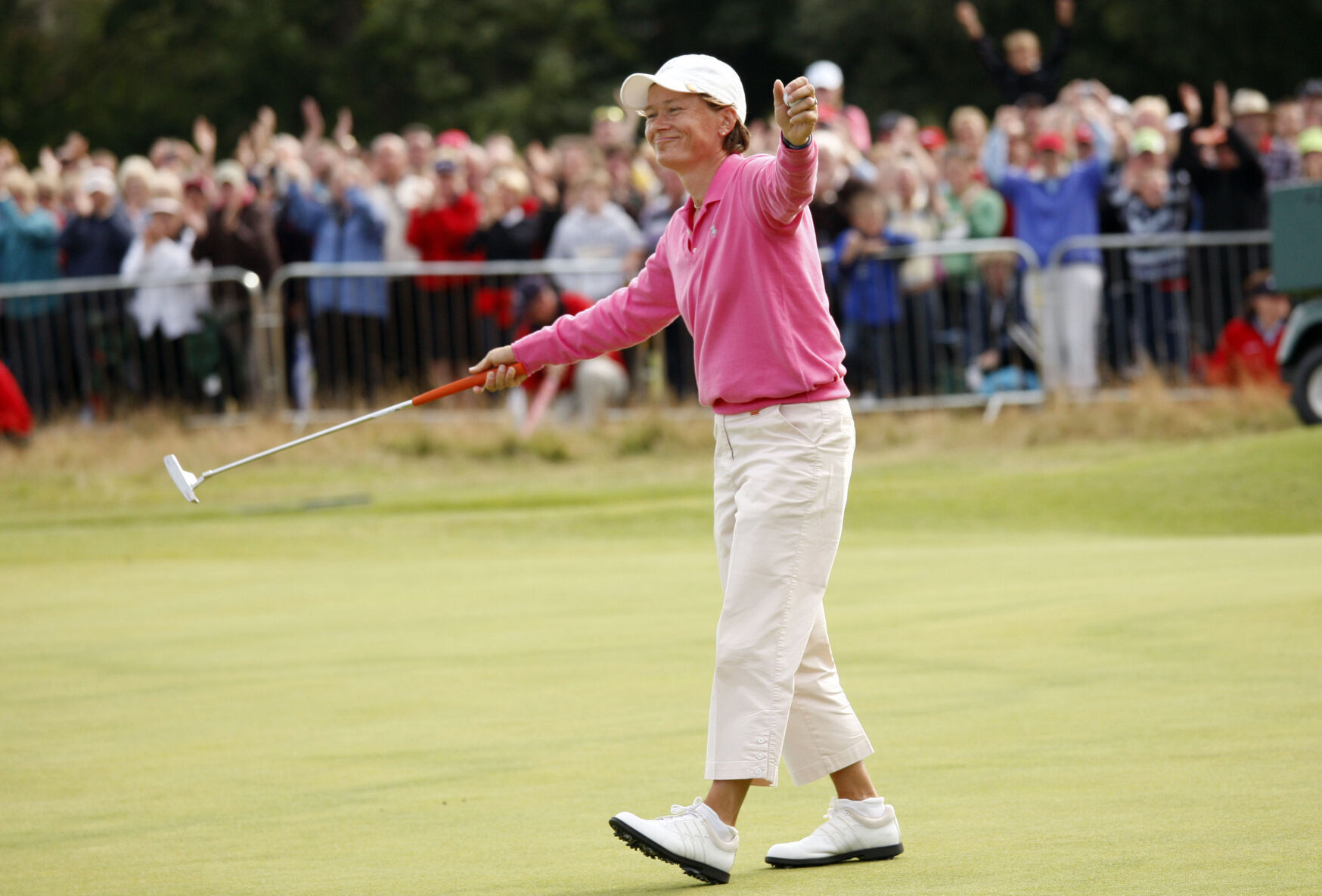 2009: Catriona Matthew wins her first major title at Women's British Open